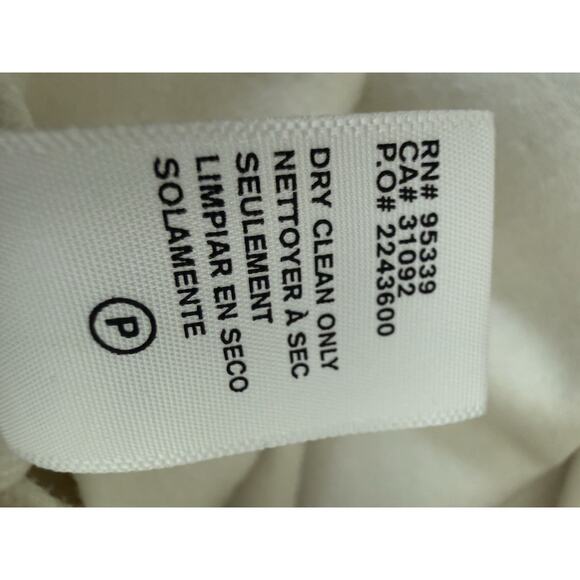 James Perse Women’s Long Sleeve Tunic Dress – Cream / Off-White – Size 3 (Large) - Picture 9 of 9